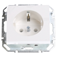 Image of WYS200 - Socket outlet protective contact white WYS200