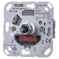 Image of 266 GDE - Dimmer flush mounted 60...550VA 266 GDE