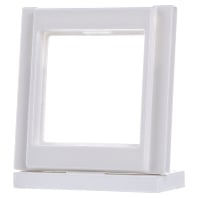 Image of A 581 WW - Frame 1-gang white A 581 WW