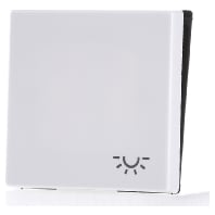 Image of A 590 L WW - Cover plate for switch/push button white A 590 L WW