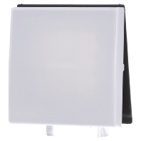 Image of AS 591 BF WW - Cover plate for switch/push button white AS 591 BF WW