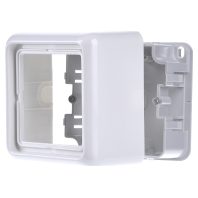 Image of CD 581 A WW - Surface mounted housing 1-gang white CD 581 A WW