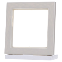 Image of FD 981 W - Frame 1-gang cream white FD 981 W