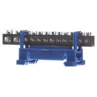 Image of 651N/12 - Rail terminal bar 1-p screw clamp 651N/12