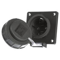 Image of 10812 - Equipment mounted socket outlet (SCHUKO) 10812