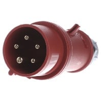Image of 33 - CEE plug 16A 5p 6h 400 V (50+60 Hz) red 33