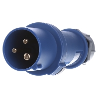 Image of 948 - CEE plug 16A 3p 6h 230 V (50+60 Hz) blue 948