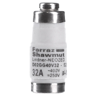 Image of D02GG40V32 - Neozed fuse link D02 32A D02GG40V32