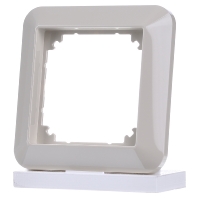 Image of 389144 - Frame 1-gang cream white 389144, special offer