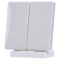 Image of 412519 - Cover plate for switch/push button white 412519, special offer