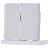 Image of 412599 - Cover plate for switch/push button white 412599, special offer