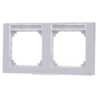 Image of 473219 - Frame 2-gang white 473219, special offer