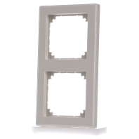 Image of 478244 - Frame 2-gang cream white 478244, special offer