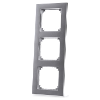 Image of 486360 - Frame 3-gang aluminium 486360, special offer