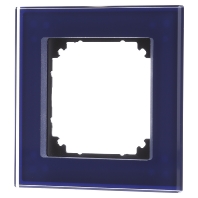 Image of 489178 - Frame 1-gang blue 489178, special offer