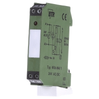 Image of KRA-M4/1 24AC/DC - Switching relay AC 24V DC 24V 6A KRA-M4/1 24AC/DC