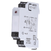 Image of KRA-M6/1-1 24AC/DC - Switching relay AC 24V DC 24V 1,5A KRA-M6/1-1 24AC/DC