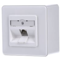 Image of TN C6Amod-1AP-180rw - RJ45 8(8) Data outlet white TN C6Amod-1AP-180rw