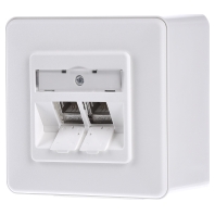 Image of TN C6Amod-2AP-180rw - RJ45 8(8) Data outlet white TN C6Amod-2AP-180rw