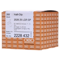 Image of 2026 25 LGR SP (200 Stück) - Nail clip 7...12mm 2026 25 LGR SP