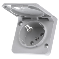 Image of D 6711.12 WI WE S - Socket outlet (receptacle) D 6711.12 WI WE S