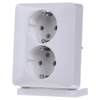 Image of D 80.6612 AW - Socket outlet (receptacle) D 80.6612 AW