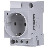 Image of SD-D/SC/GY - Socket outlet for distribution board SD-D/SC/GY