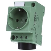 Image of SD-D/SC/LA - Socket outlet for distribution board SD-D/SC/LA