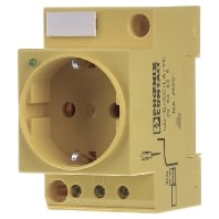 Image of SD-D/SC/LA/YE - Socket outlet for distribution board SD-D/SC/LA/YE