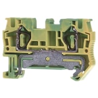 Image of ST 4-PE - Ground terminal block 1-p 6,2mm ST 4-PE