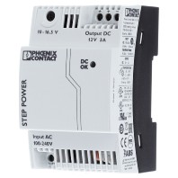 Image of Phoenix Contact STEP-PS/1AC/12DC/3 Din-rail netvoeding 12 V/DC 3.3 A 36 W 1 x