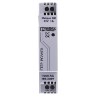 Image of Phoenix Contact STEP-PS/1AC/12DC/1 Din-rail netvoeding 12 V/DC 1.1 A 12 W 1 x