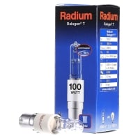 Image of RJH-T100W/230/C/B15D - MV halogen lamp 100W B15d 18x86mm RJH-T100W/230/C/B15D