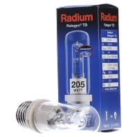 Image of RJH-TD205W/230/C/E27 - MV halogen lamp 205W E27 32x105mm RJH-TD205W/230/C/E27