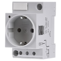 Image of Rittal DIN-rail-stekkerdoos Polyamide Grijs 2 stuks