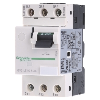 Image of GV2LE10 - Motor protective circuit-breaker 6,3A GV2LE10