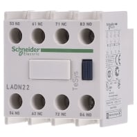 Image of LADN22 - Auxiliary contact block 2 NO/2 NC LADN22