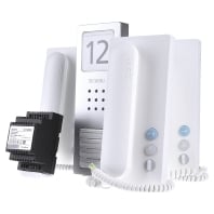 Image of SET CA 812-3 BS/W - Door station set 3 phones SET CA 812-3 BS/W