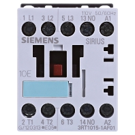 Image of 3RT1015-1AF01 - Magnet contactor 7A 110VAC 0VDC 3RT1015-1AF01