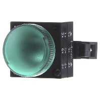 Image of 3SB3244-6AA40 - Indicator light green 19...30VAC/DC 3SB3244-6AA40