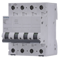 Image of 5SL6463-6 - Miniature circuit breaker 4-p B63A 5SL6463-6