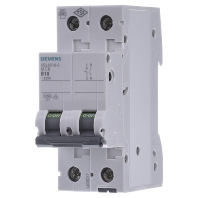 Image of 5SL6510-6 - Miniature circuit breaker 2-p B10A 5SL6510-6