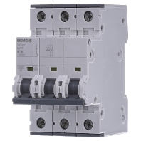 Image of 5SY6316-6 - Miniature circuit breaker 3-p B16A 5SY6316-6