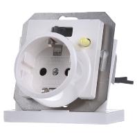 Image of 5TC1011 - Socket outlet protective contact white 5TC1011