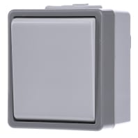 Image of 5TD4707 - Push button 1 change-over contact grey 5TD4707