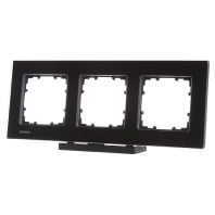 Image of 5TG1203-2 - Frame 3-gang black 5TG1203-2