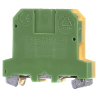 Image of 8WA1011-1PK00 - Ground terminal block 2-p 12mm 8WA1011-1PK00