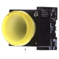 Image of 3SB3244-6AA30 - Indicator light yellow 19...30VAC/DC 3SB3244-6AA30