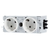 Image of GS20109010 - Socket outlet protective contact white GS20109010