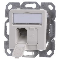 Image of J00020A0501 - RJ45 8(8) Data outlet white J00020A0501